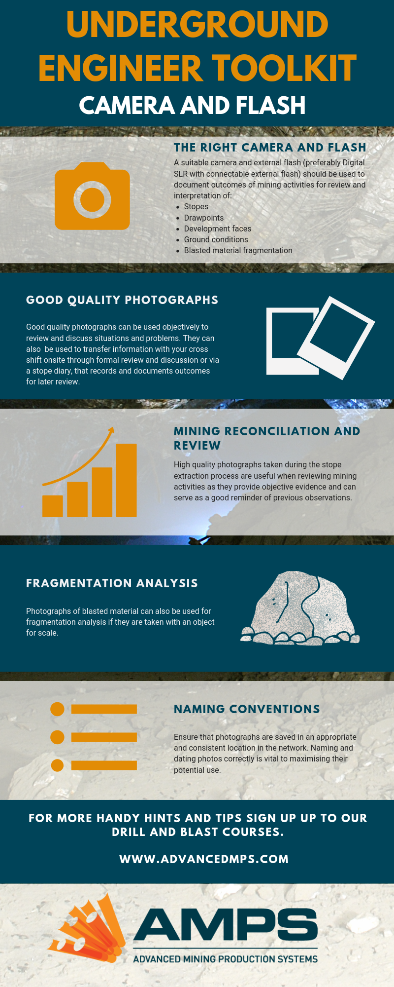 AMPS - Helpful Underground Mining Engineer Toolkits