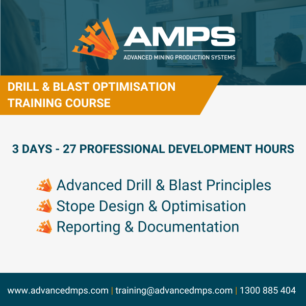 Drill & Blast Optimisation Training Course