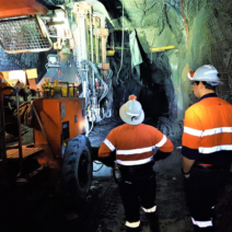 underground engineers on site