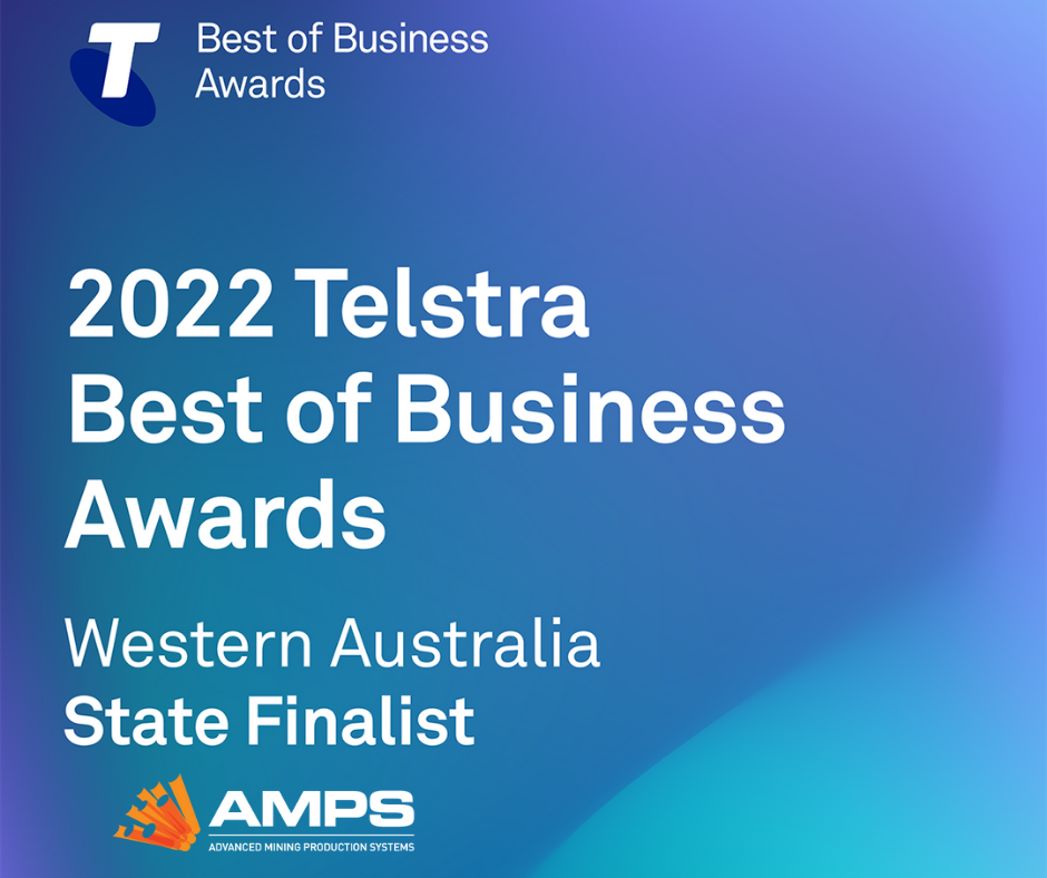 AMPS Telstra Best of Business Awards Finalist Banner