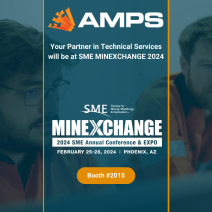 AMPS Exhibiting at SME MINEXCHANGE 2024