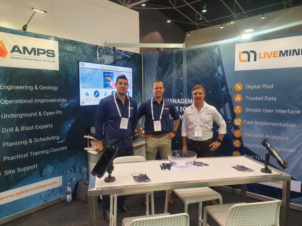 AMPS & LiveMine Team at Underground Operators Conference 2021