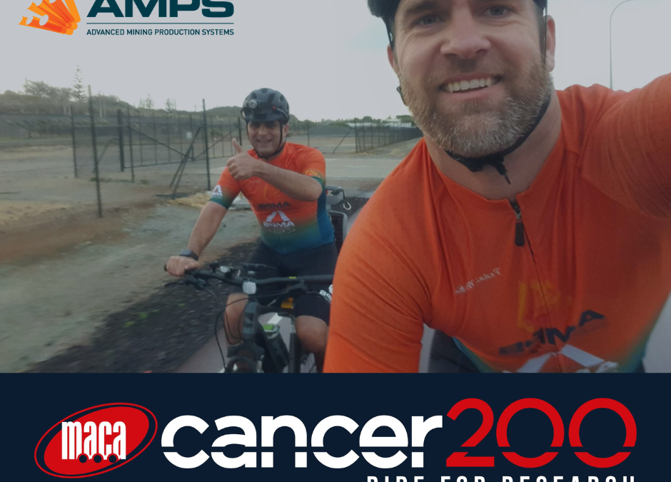 AMPS Fundraising for the MACA Cancer 200 Ride for Research