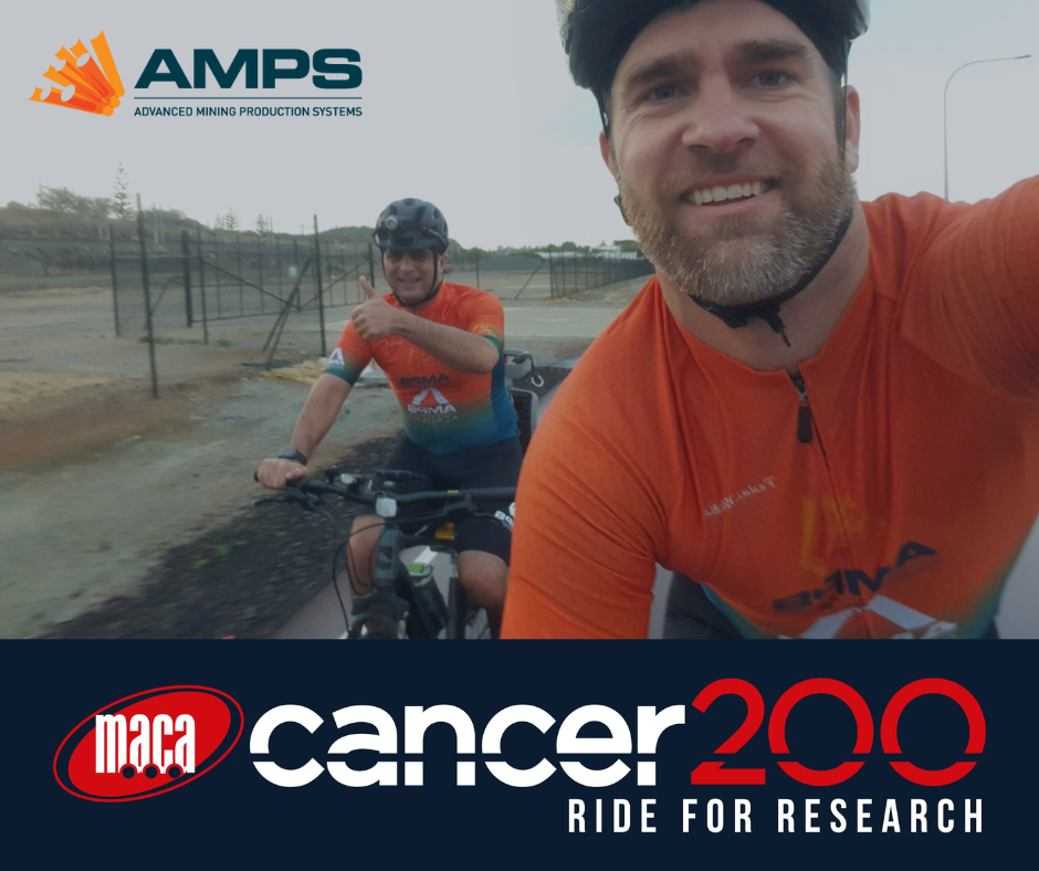 AMPS Fundraising for the MACA Cancer 200 Ride for Research
