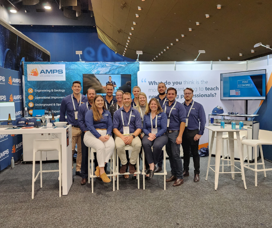 UGOPS-2023 AMPS Team at AUSIMM Underground Operators Conference